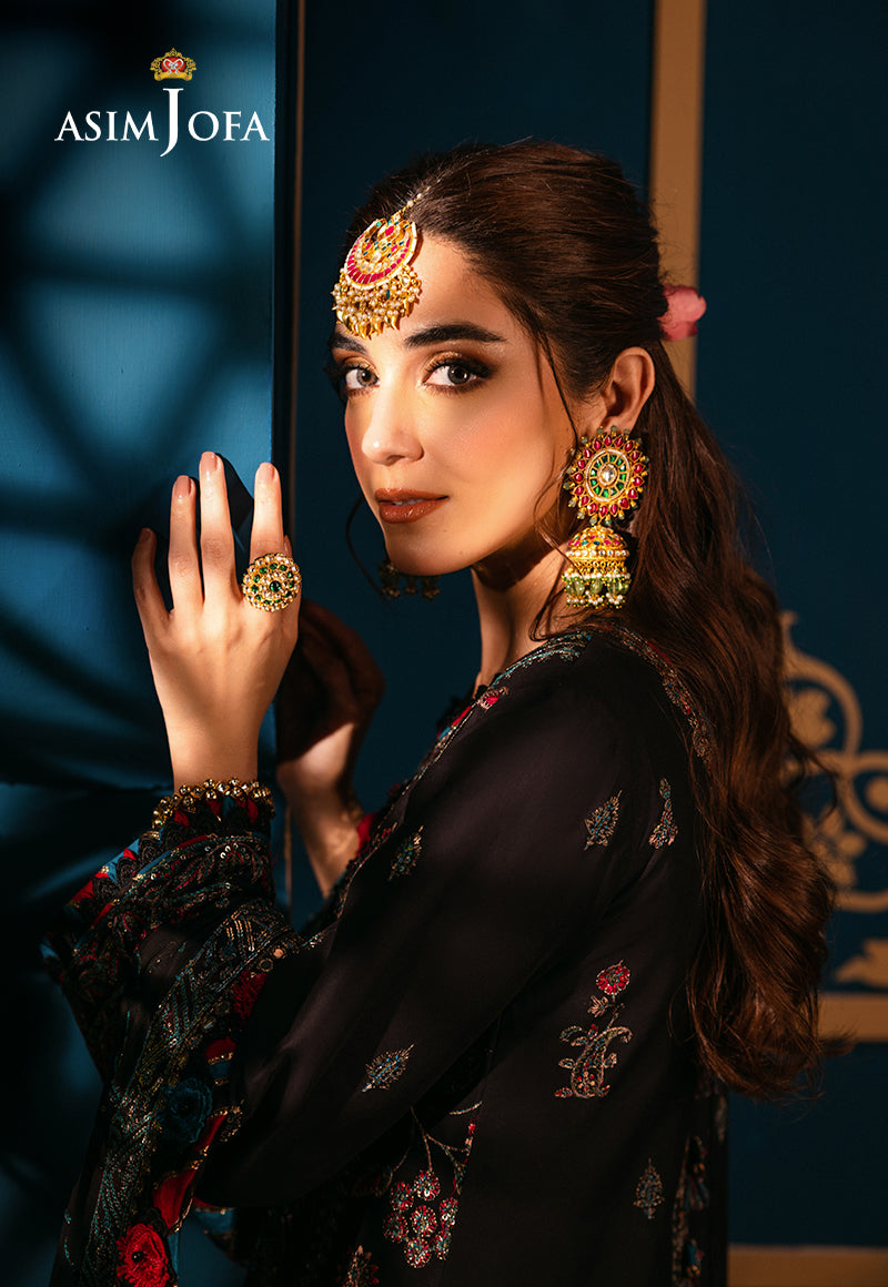 Asim Jofa | Fasana e Ishq Eid Luxury Lawn | AJFI-14 - Pakistani Dress - Maria Faisal