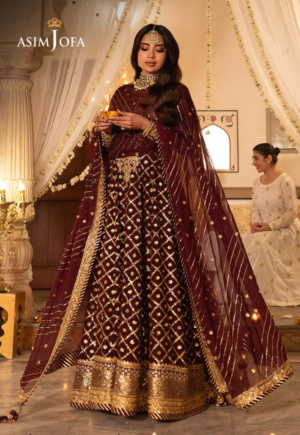Asim Jofa | Shehnai Festive Collection | AJSH-04 - Pakistani Dress - Maria Faisal