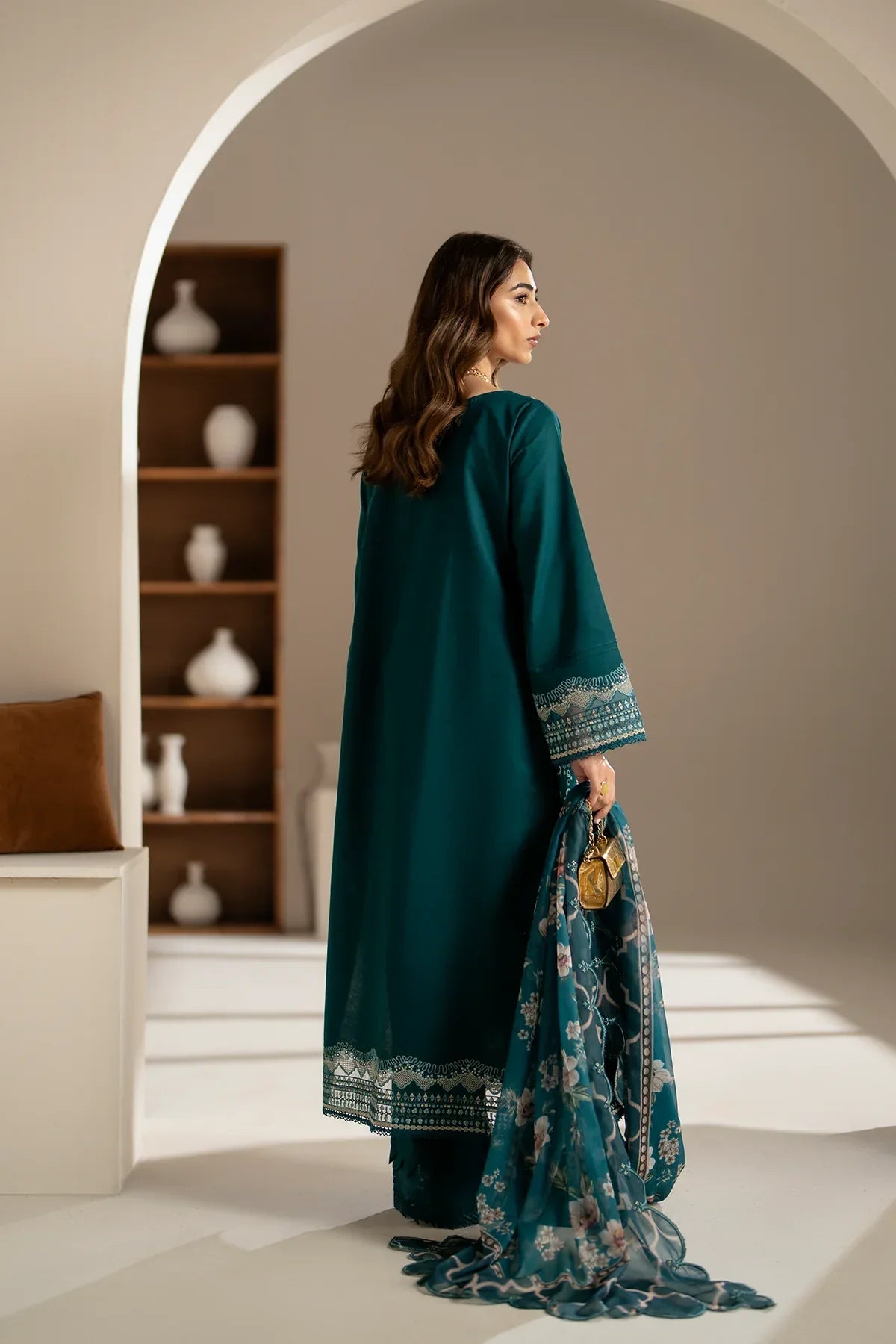 Azzal | Aghaaz Luxury Lawn | Mehr - Pakistani Dress