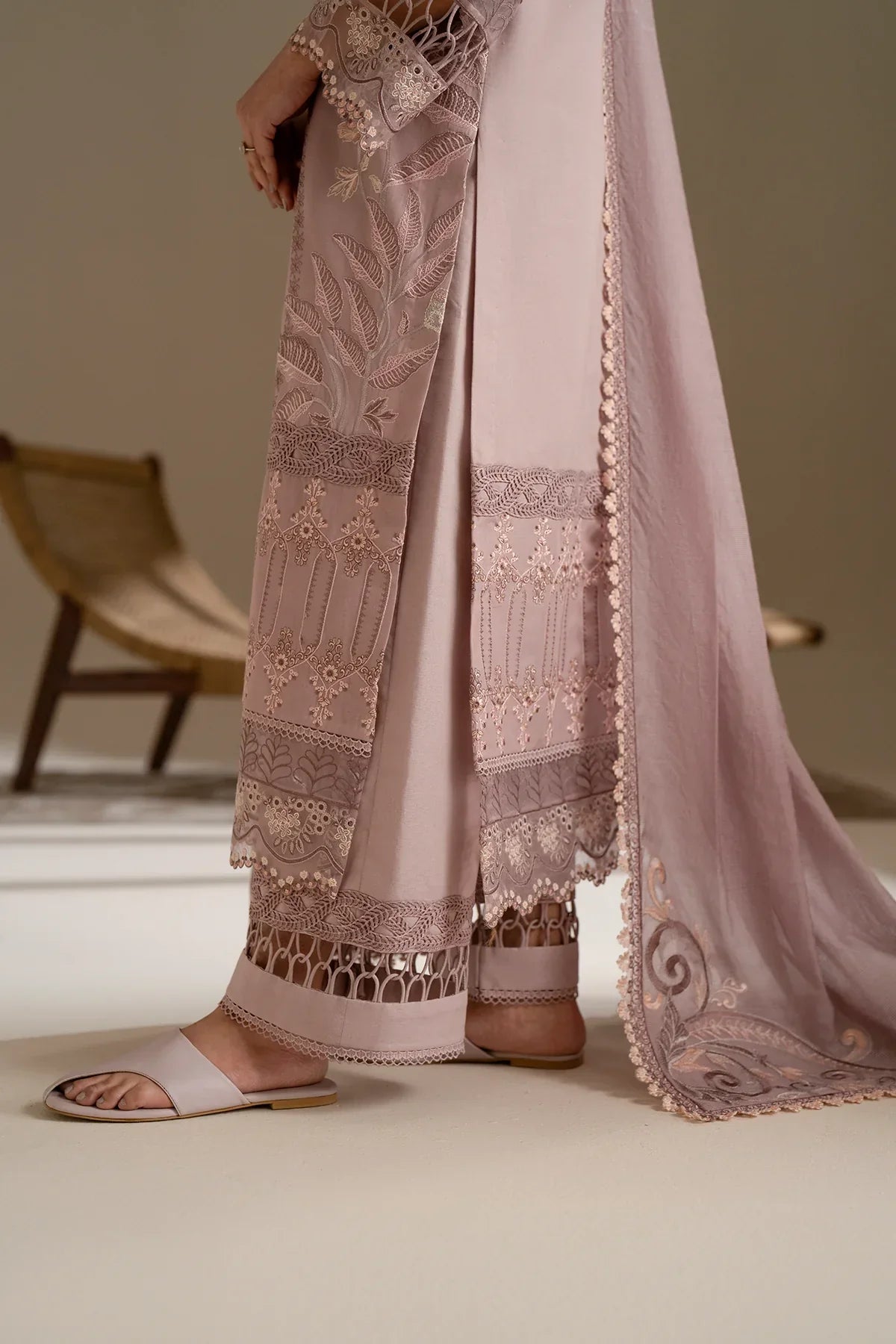 Azzal | Aghaaz Luxury Lawn | Rukhsaar - Pakistani Dress