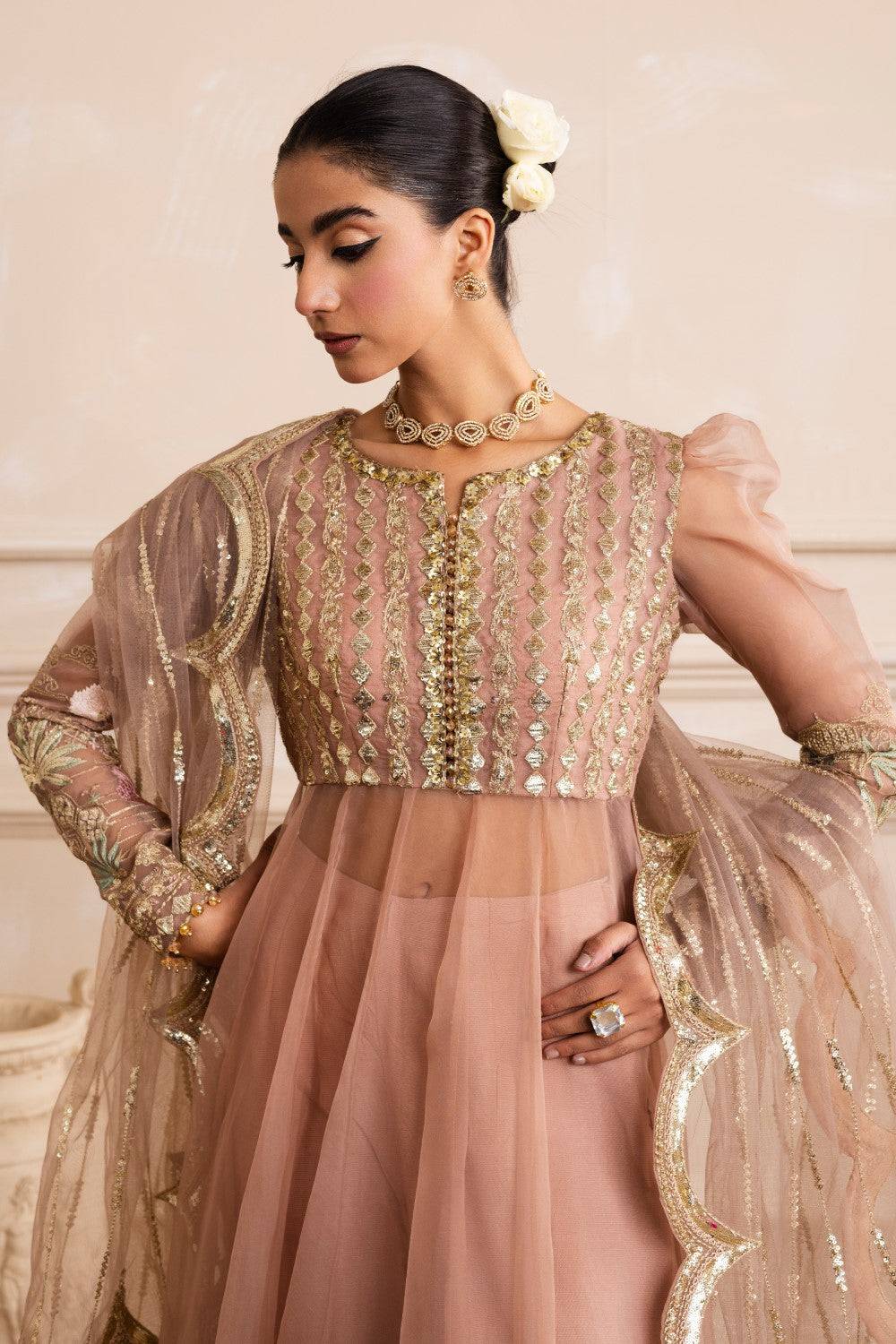 Maryum N Maria | Izara Formals | AZITA - MW40032 by Maria Faisal - Registered Vendor of : Maryum N Maria - type : Ladies Clothes - 100% original wedding dresses