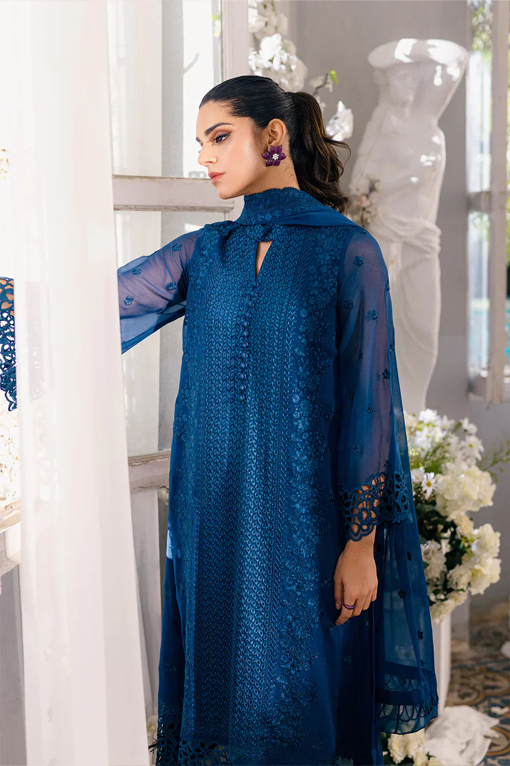 Azure | Ensembles Embroidered Formals | Galactic Glow - Formal
