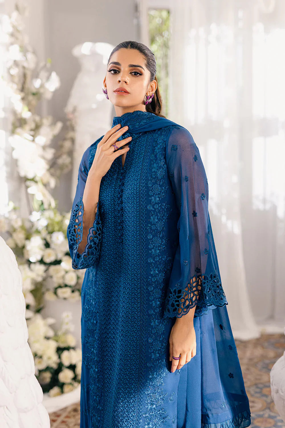 Azure | Ensembles Embroidered Formals | Galactic Glow - Formal