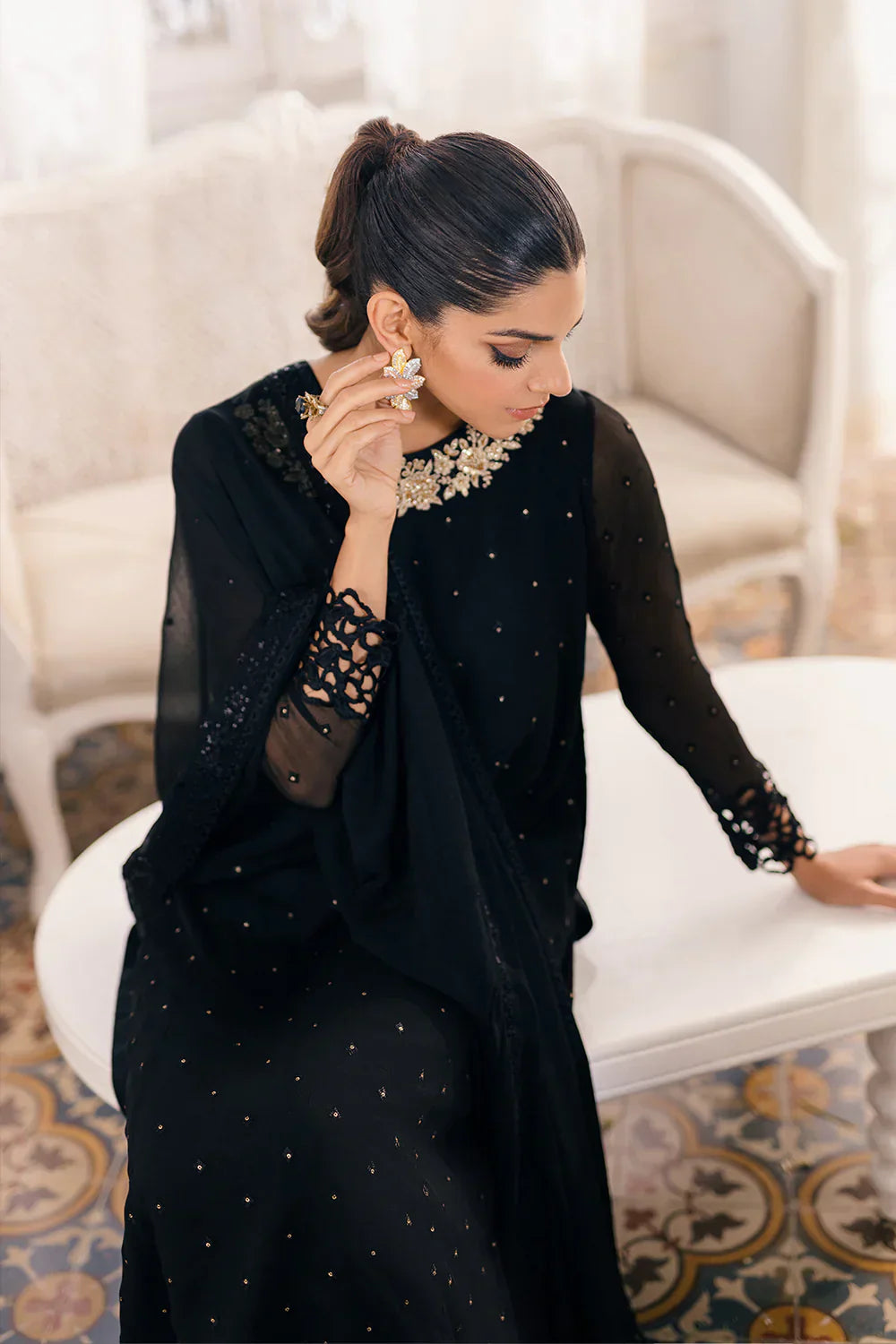 Azure | Ensembles Embroidered Formals | Midnight Glow - Formal