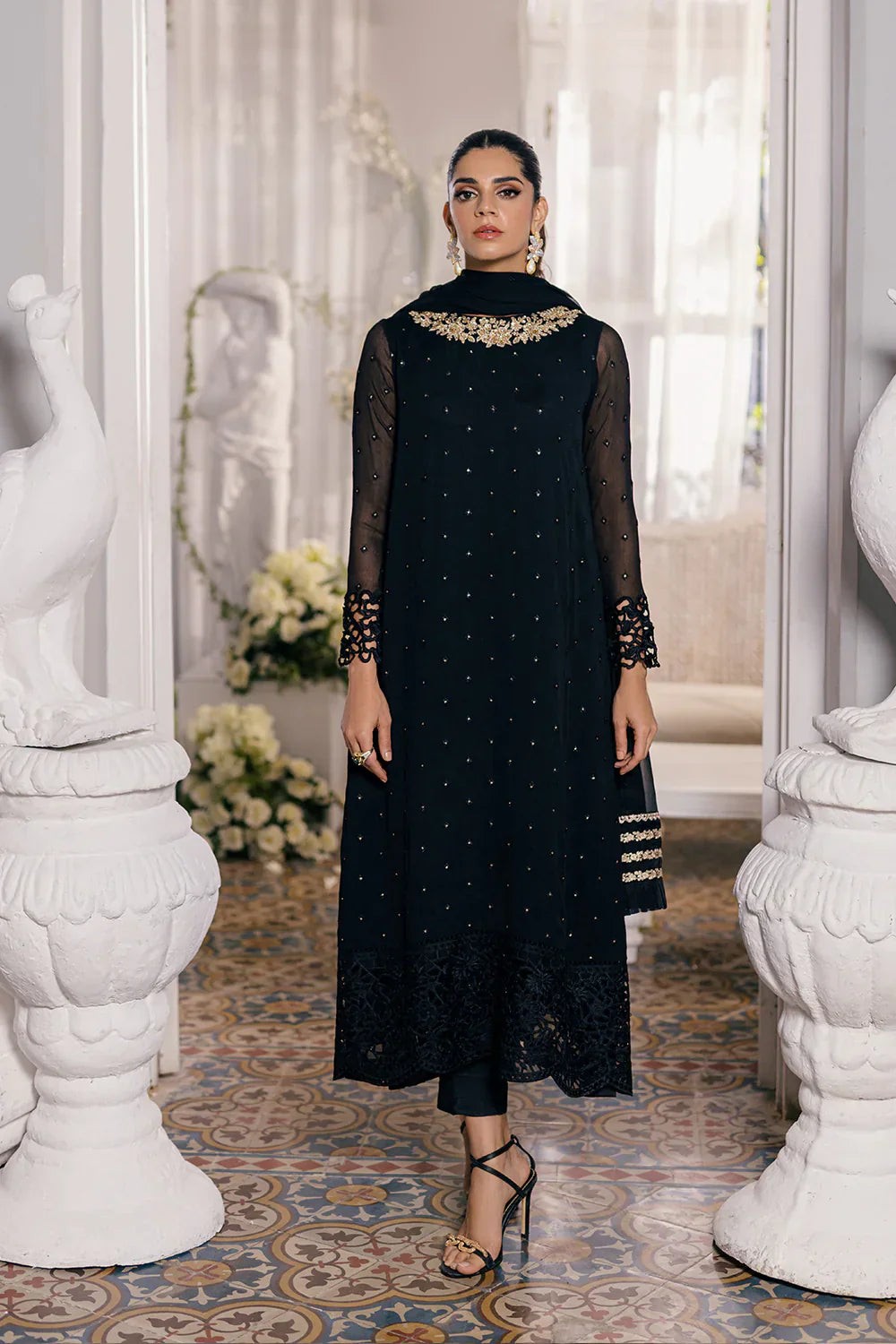 Azure | Ensembles Embroidered Formals | Midnight Glow - Formal