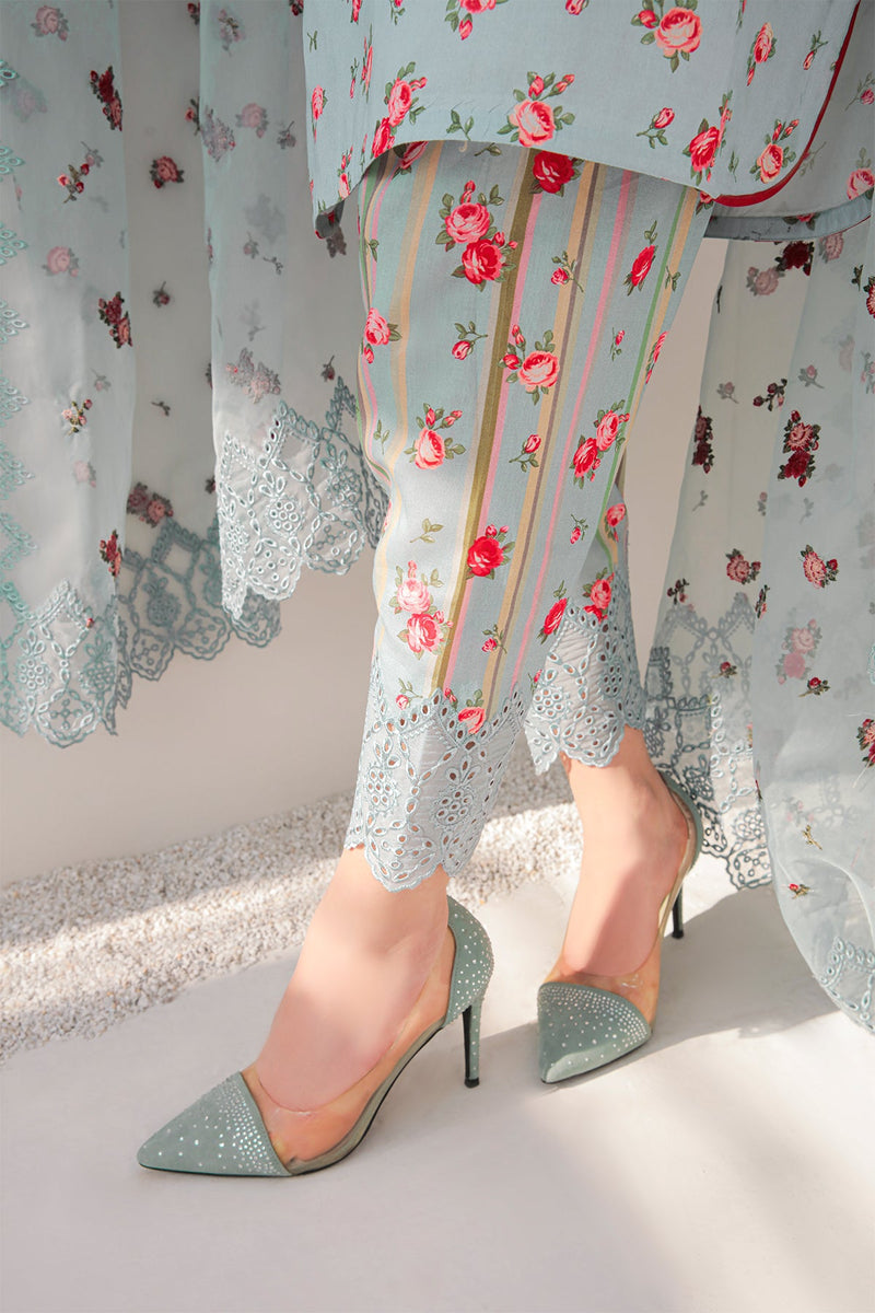 Baroque | Lawn Collection 24 | UF-305 - Waniyas