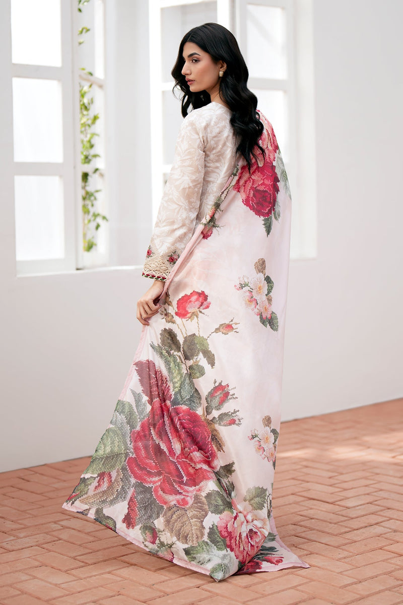 Baroque | Lawn Collection 24 | UF-535 - Waniyas