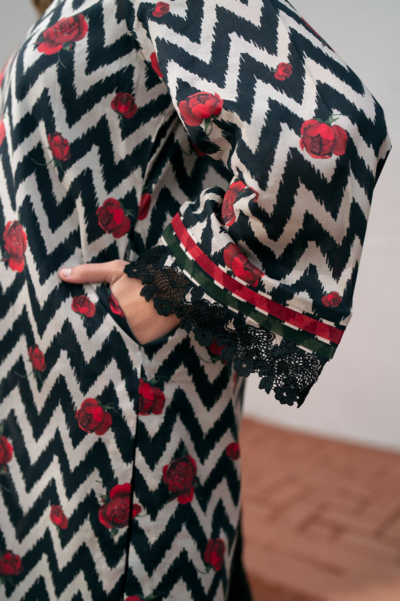 Baroque | Lawn Collection 24 | UF-537 - Waniyas
