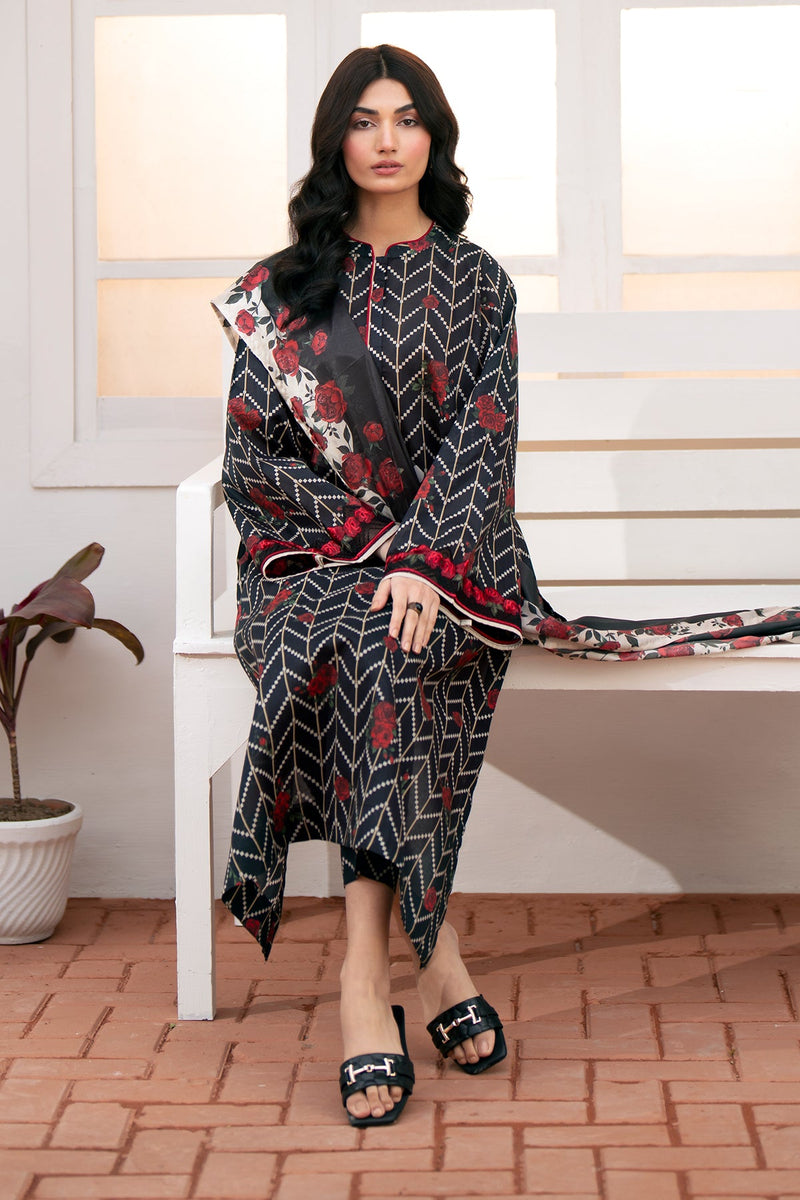 Baroque | Lawn Collection 24 | UF-538 - Waniyas
