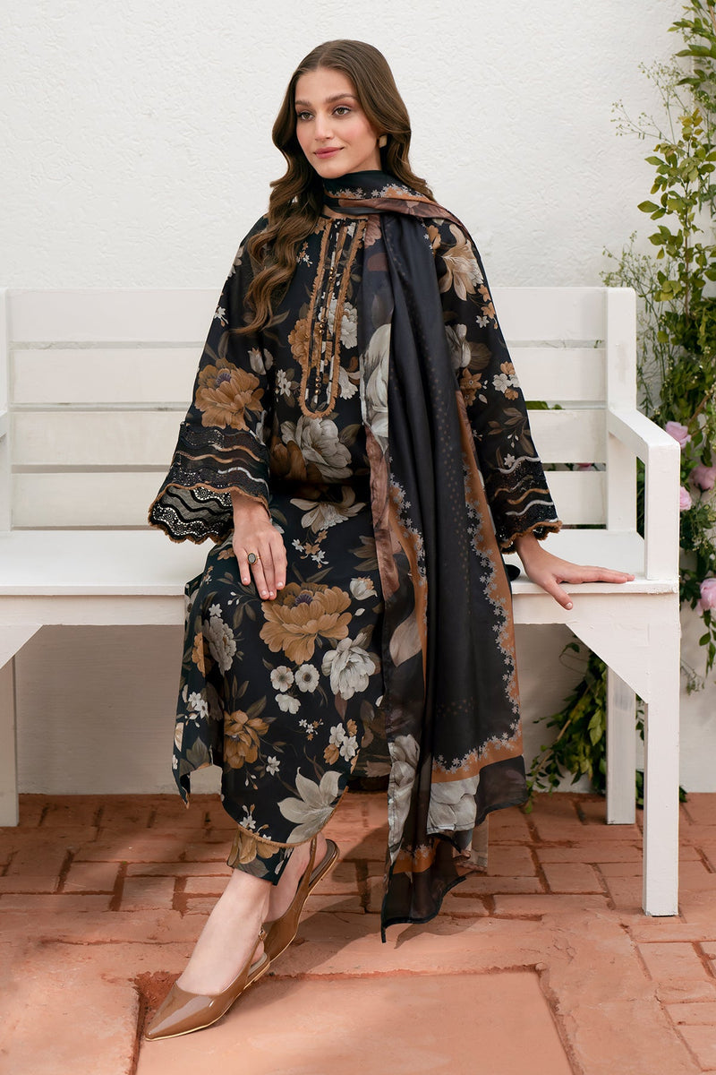Baroque | Lawn Collection 24 | UF-540 - Waniyas