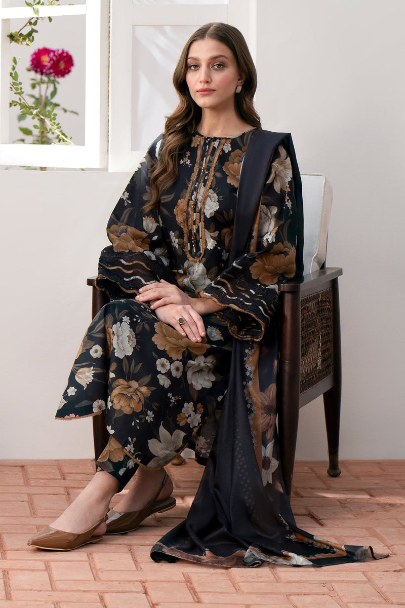 Baroque | Lawn Collection 24 | UF-540 - Waniyas