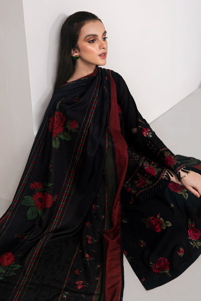 Baroque | Lawn Collection 24 | UF-361 - Waniyas