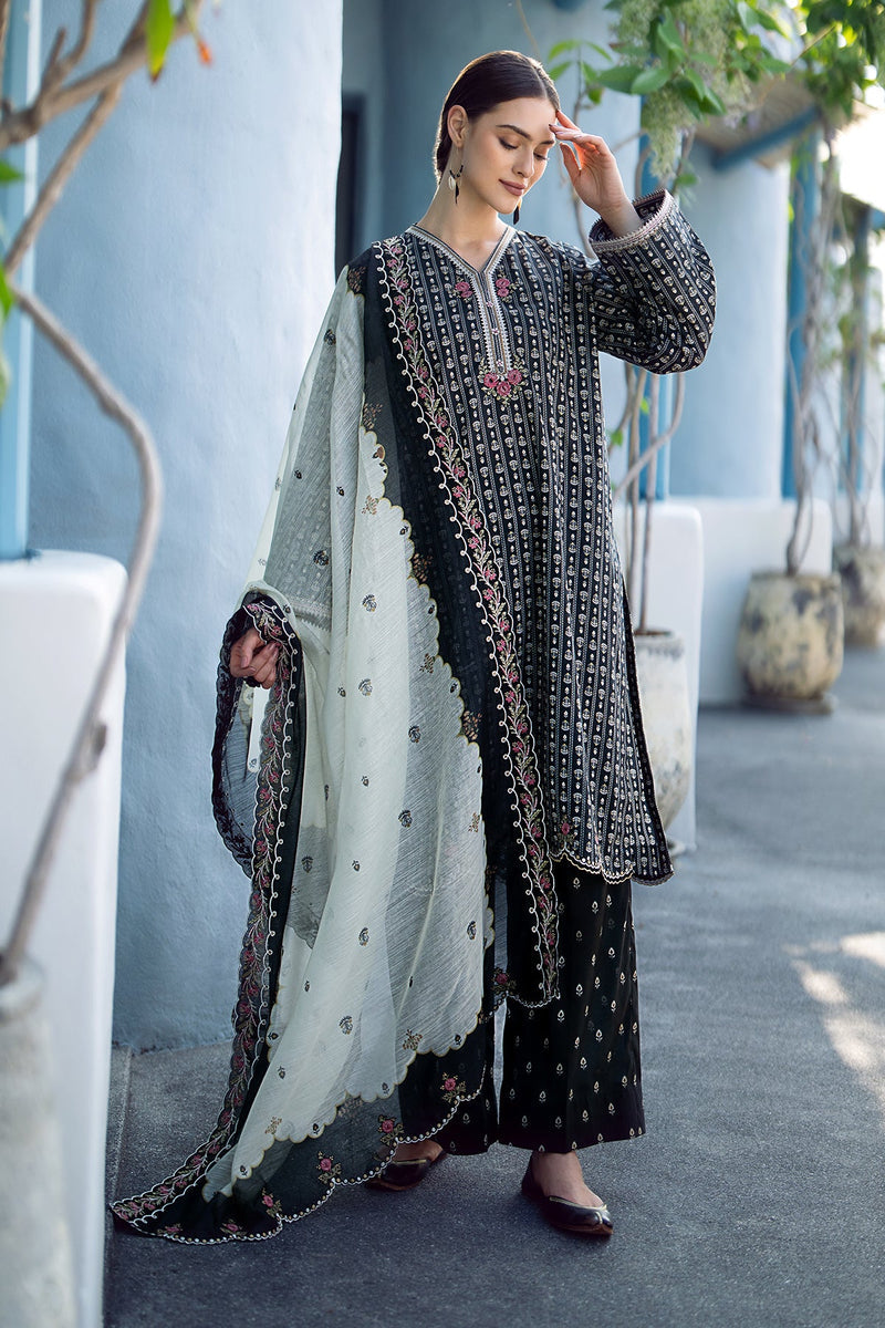 Baroque | Lawn Collection 24 | UF-556 - Waniyas