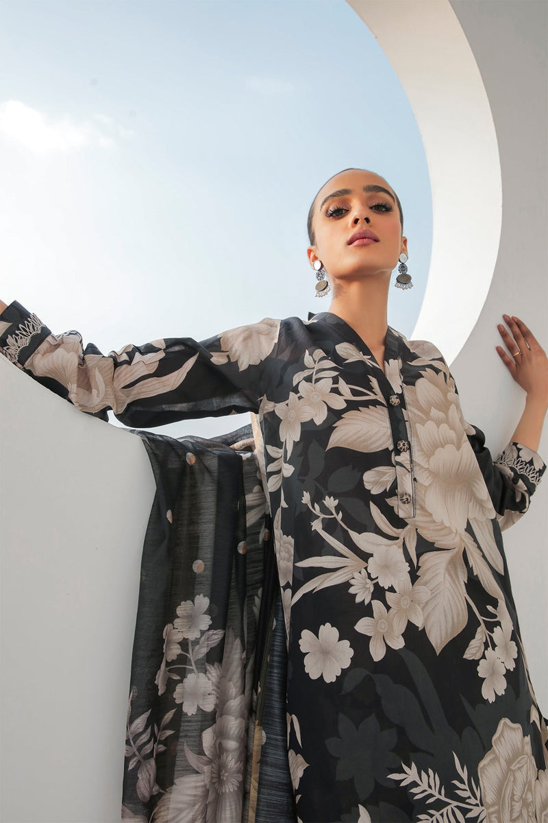 Baroque | Lawn Collection 24 | UF-313 - Waniyas