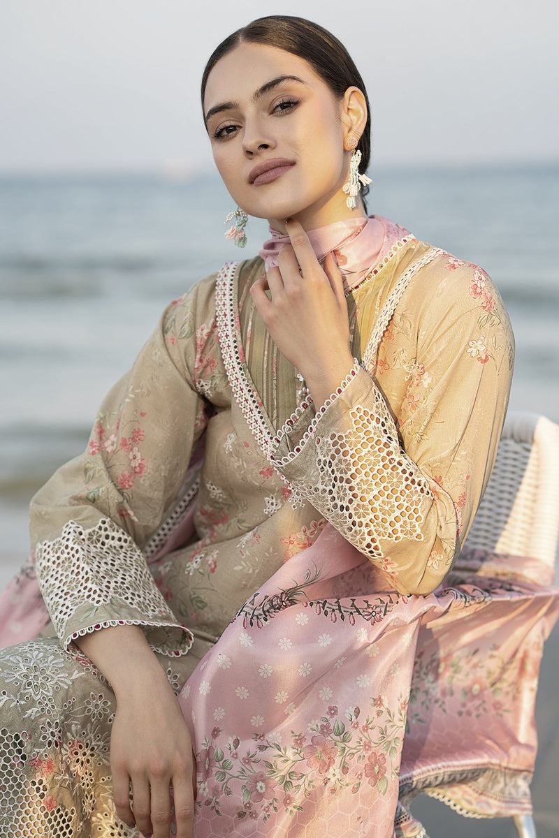 Baroque | Lawn Collection 24 | UF-560 - Waniyas