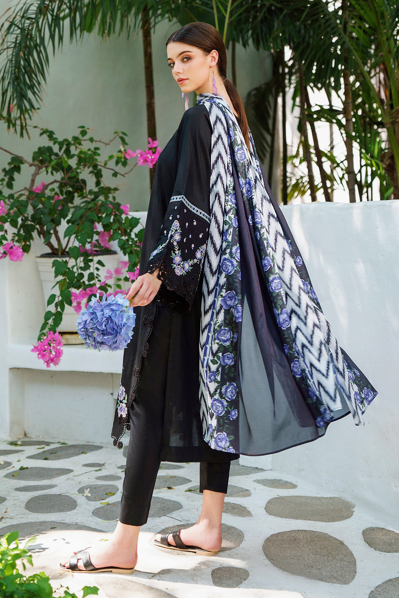 Baroque | Lawn Collection 24 | UF-564 - Waniyas
