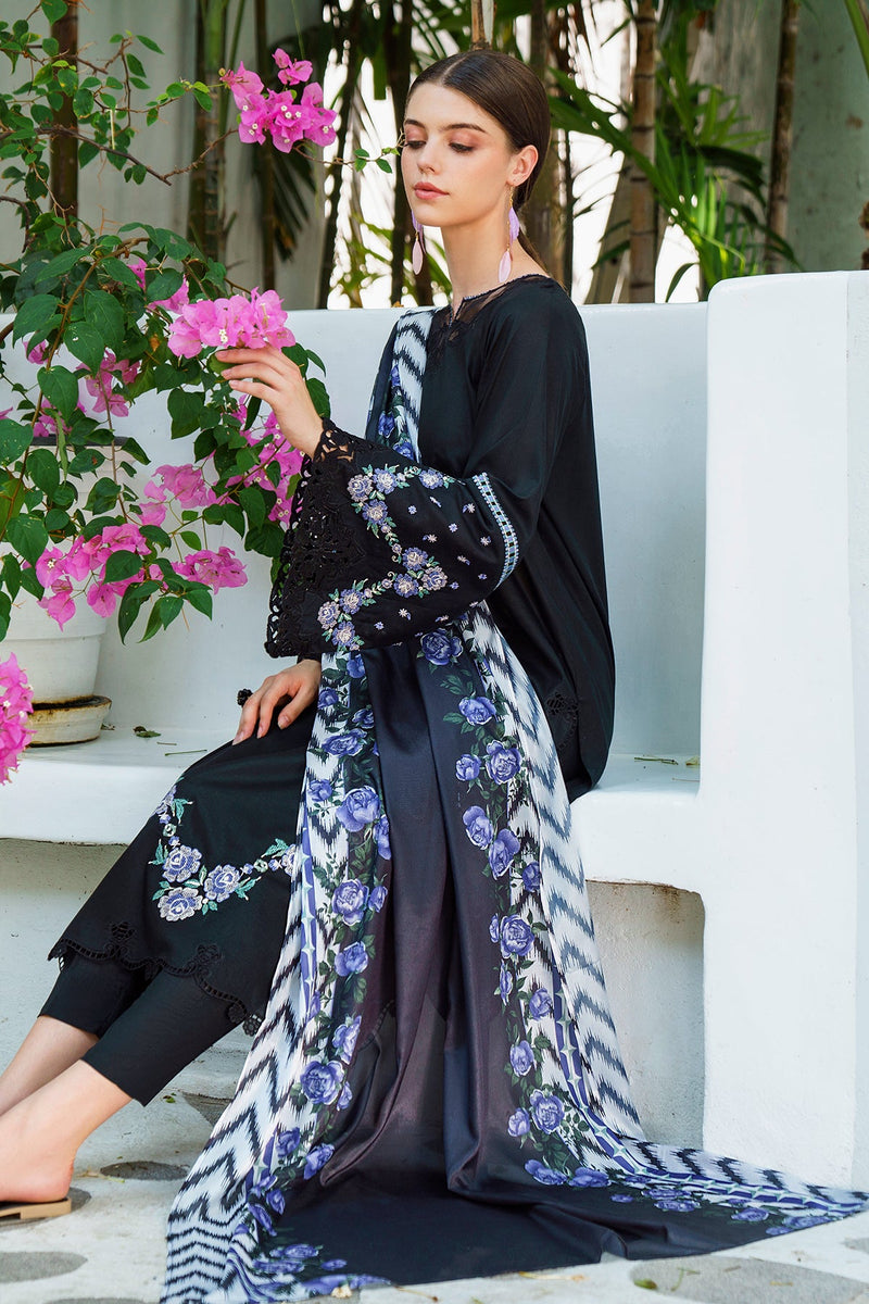 Baroque | Lawn Collection 24 | UF-564 - Waniyas