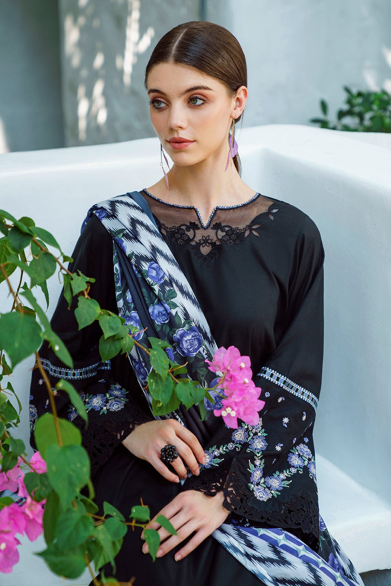 Baroque | Lawn Collection 24 | UF-564 - Waniyas