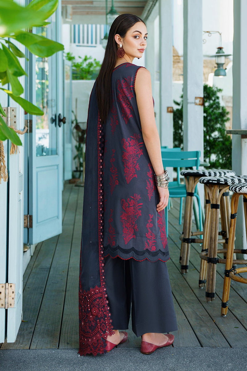 Baroque | Lawn Collection 24 | UF-567 - Waniyas