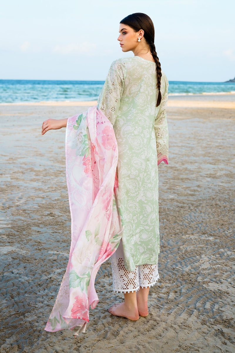 Baroque | Lawn Collection 24 | UF-569 - Waniyas