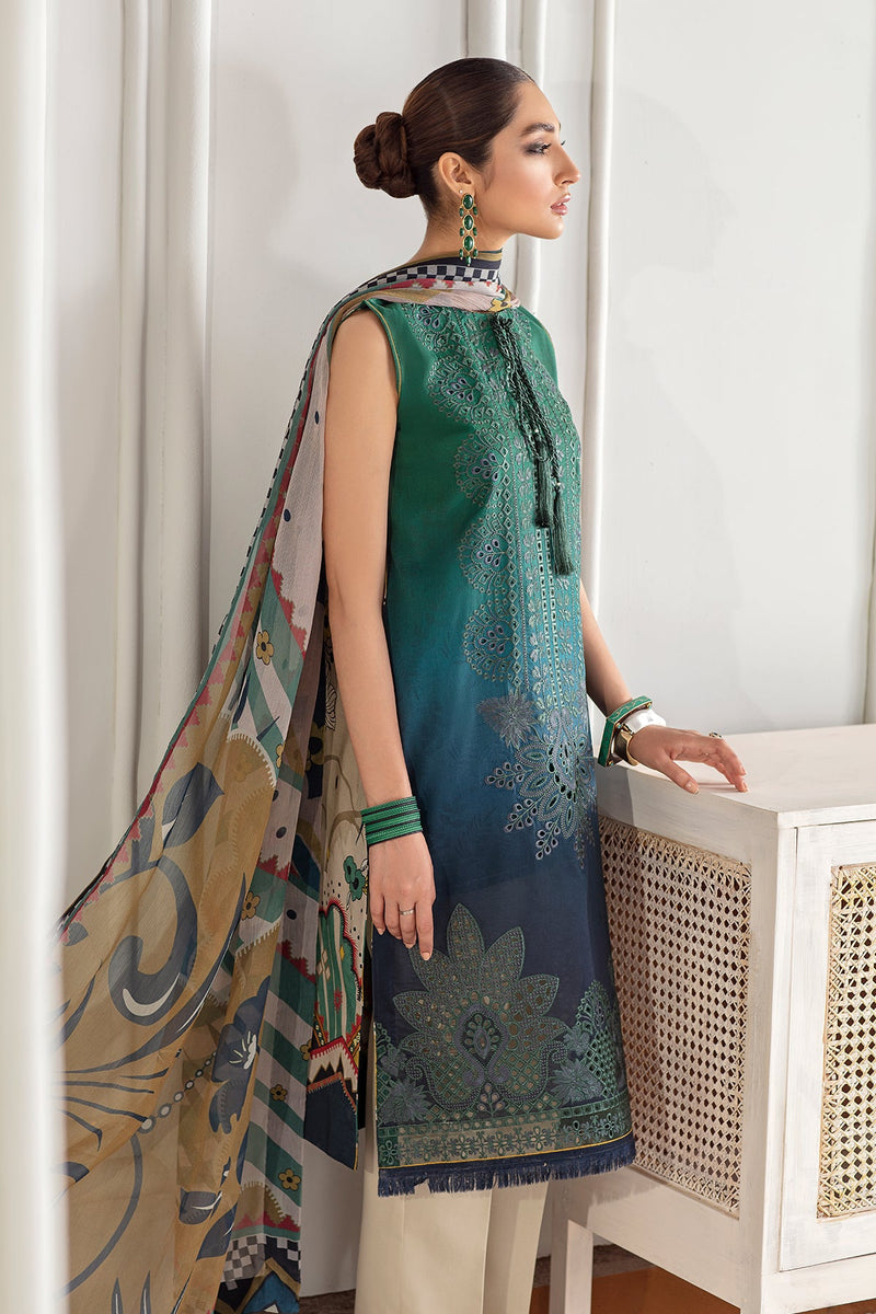 Baroque | Lawn Collection 24 | FL21-D1 - Waniyas