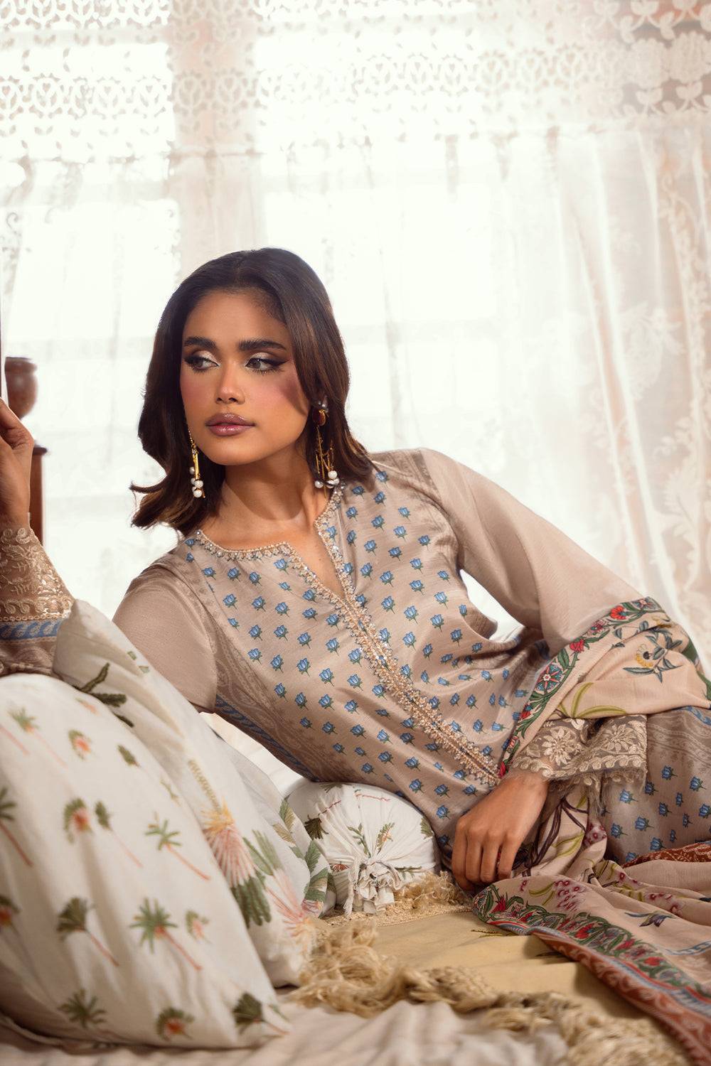 Saira Rizwan | Dahini Silk Pret | MERCINA - SRLP06-25 by Maria Faisal - Registered Vendor of : Saira Rizwan - type : Ladies Clothes - 100% original wedding dresses