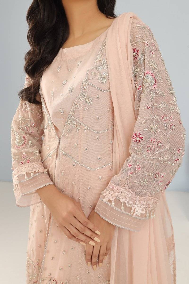 Panache | Pret | Blush Grandeur by Maria Faisal - Registered Vendor of : Panache By Mona - type : Ladies Clothes - 100% original wedding dresses