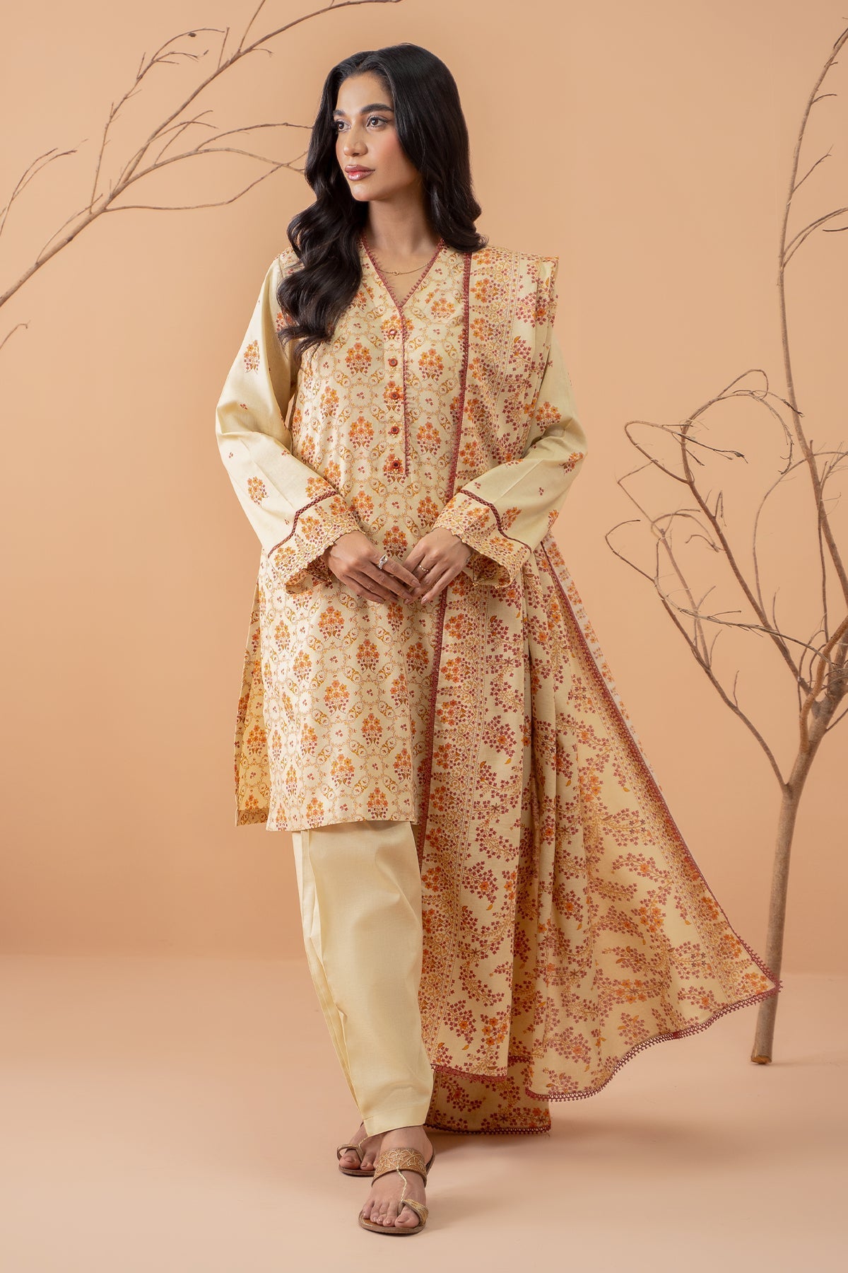 Kayseria | Winter Khaddar 24 | C6051-1-A - Ladies Clothes - Maria Faisal