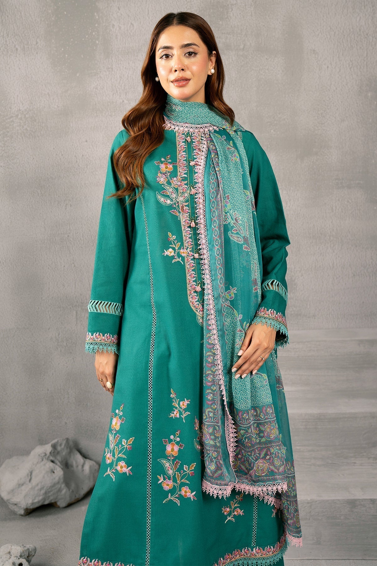 Kayseria | Winter Khaddar 24 | C6062-2 - Ladies Clothes - Maria Faisal