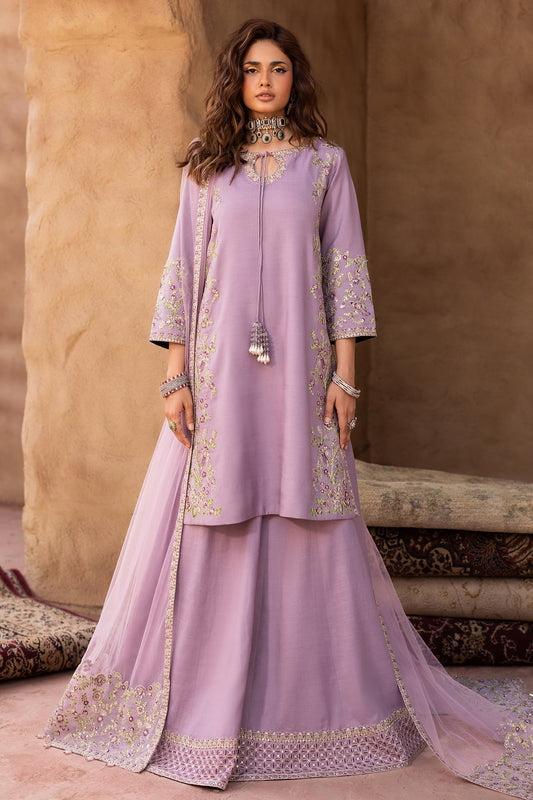 Charizma | Festive Pret | CMA - 5 - 23A - is Purple dress from Charizma - Ladies Clothes - Maria Faisal