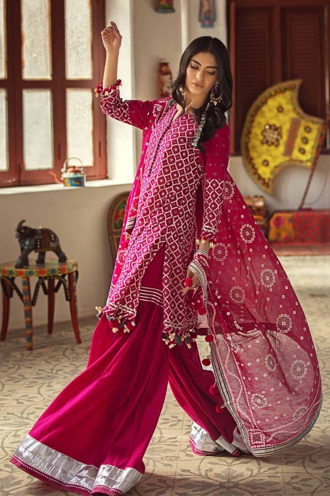 Gul Ahmed | Chunri Collection | CL-42008 B - Maria Faisal