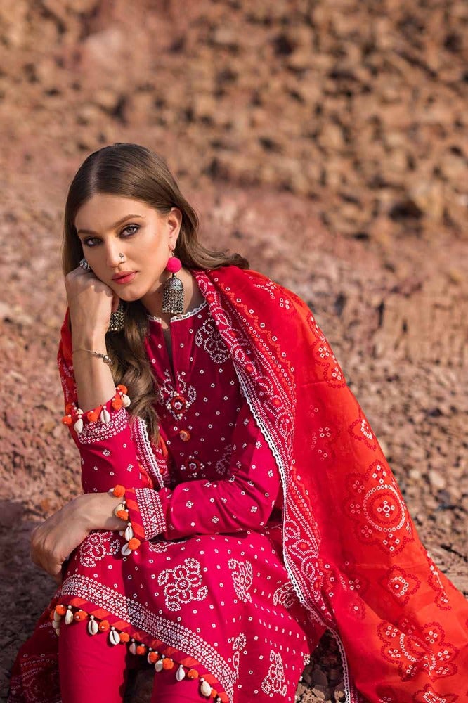 Gul Ahmed | Chunri Collection | CL-42006 - Maria Faisal