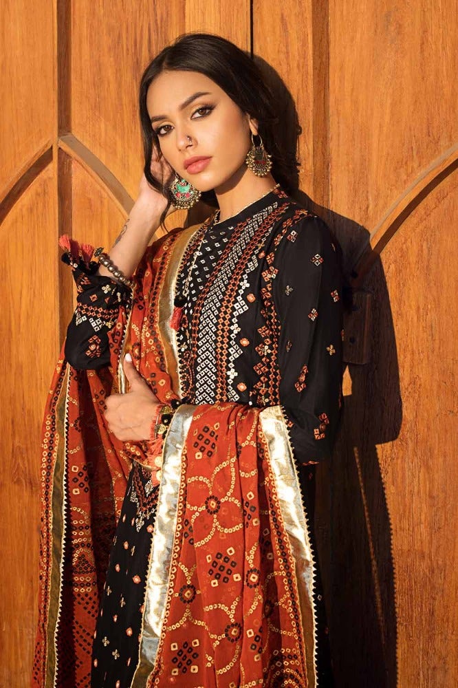 Gul Ahmed | Chunri Collection | BM-42011 - Maria Faisal
