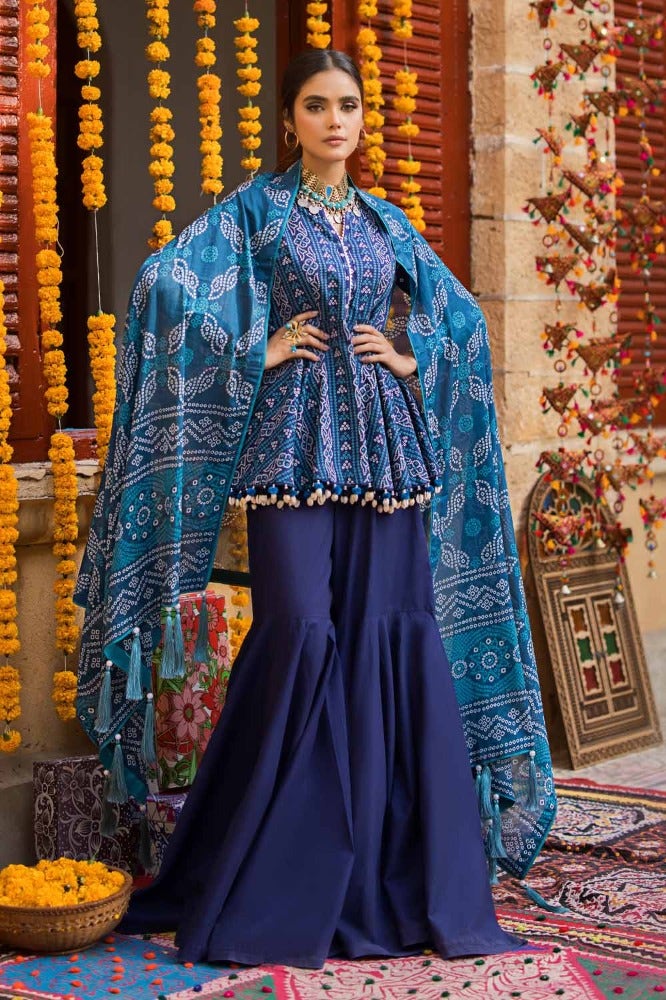 Gul Ahmed | Chunri Collection | CL-42051 - Maria Faisal