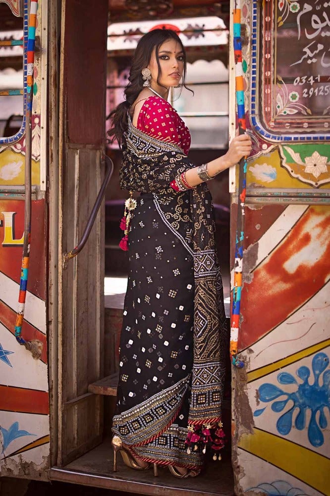 Gul Ahmed | Chunri Collection | PRS-42002 - Maria Faisal