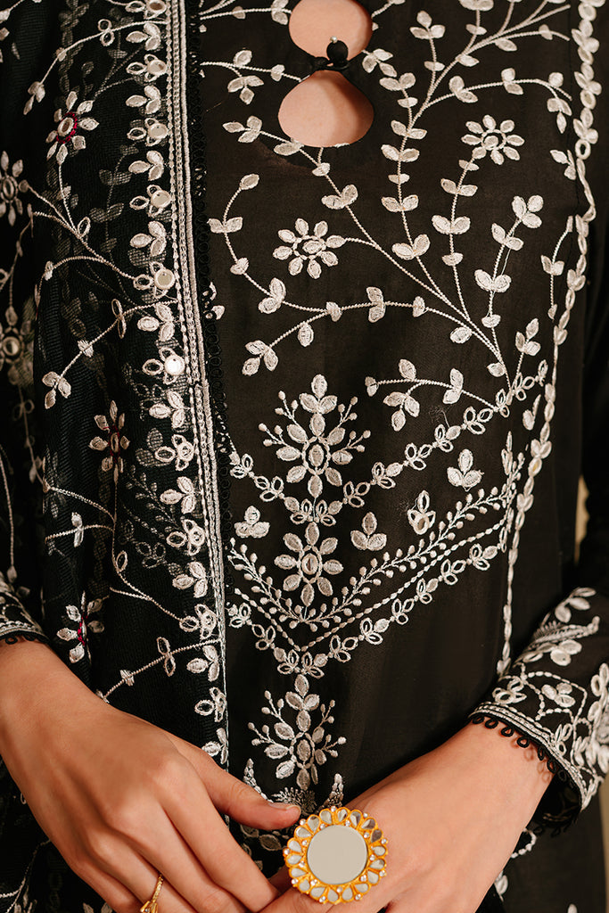 Cross Stitch | Eid Lawn 24 | NOIR ORNATE - Maria Faisal