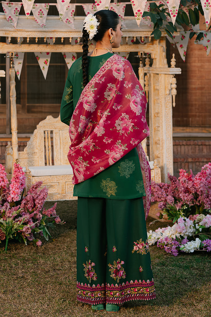 Cross Stitch | Eid Lawn 24 | OPULENT GREEN - Maria Faisal