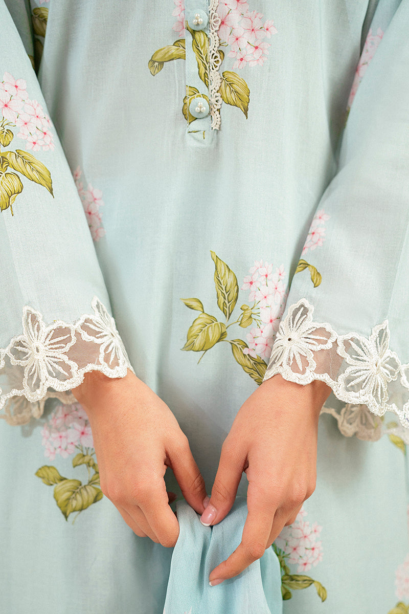 Cross Stitch | Daily Lawn 24 | DIM GRAY-3 PIECE LAWN SUIT - Ladies Clothes - Maria Faisal