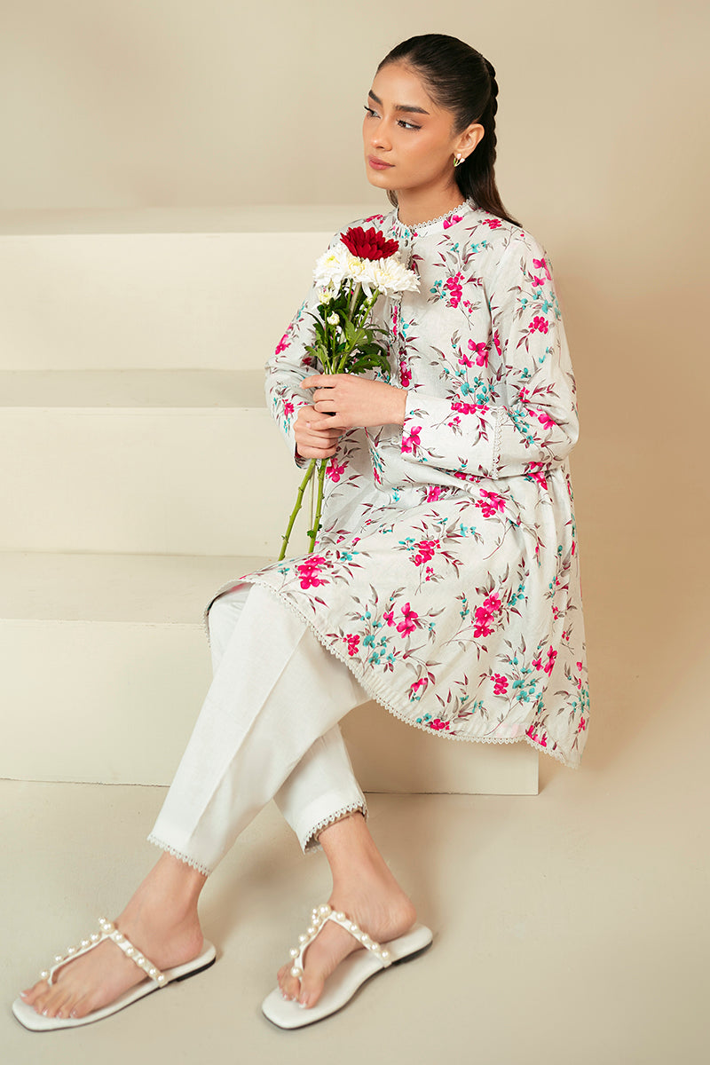 Cross Stitch | Daily Lawn 24 | FOGGY DEW-2 PIECE LAWN SUIT - Ladies Clothes - Maria Faisal