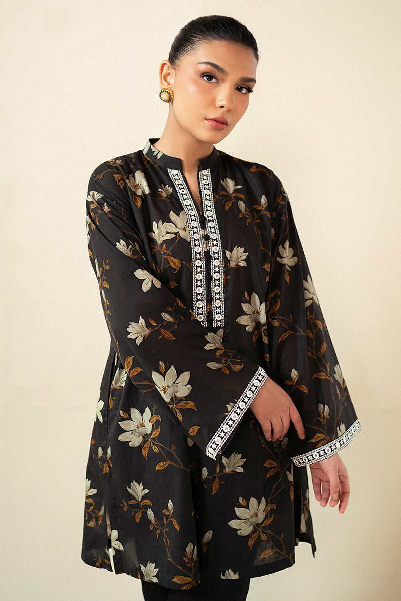 Cross Stitch | Daily Lawn 24 | RAVEN SERENITY-2 PIECE LAWN SUIT - Ladies Clothes - Maria Faisal