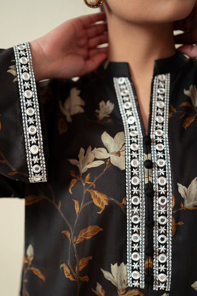 Cross Stitch | Daily Lawn 24 | RAVEN SERENITY-2 PIECE LAWN SUIT - Ladies Clothes - Maria Faisal