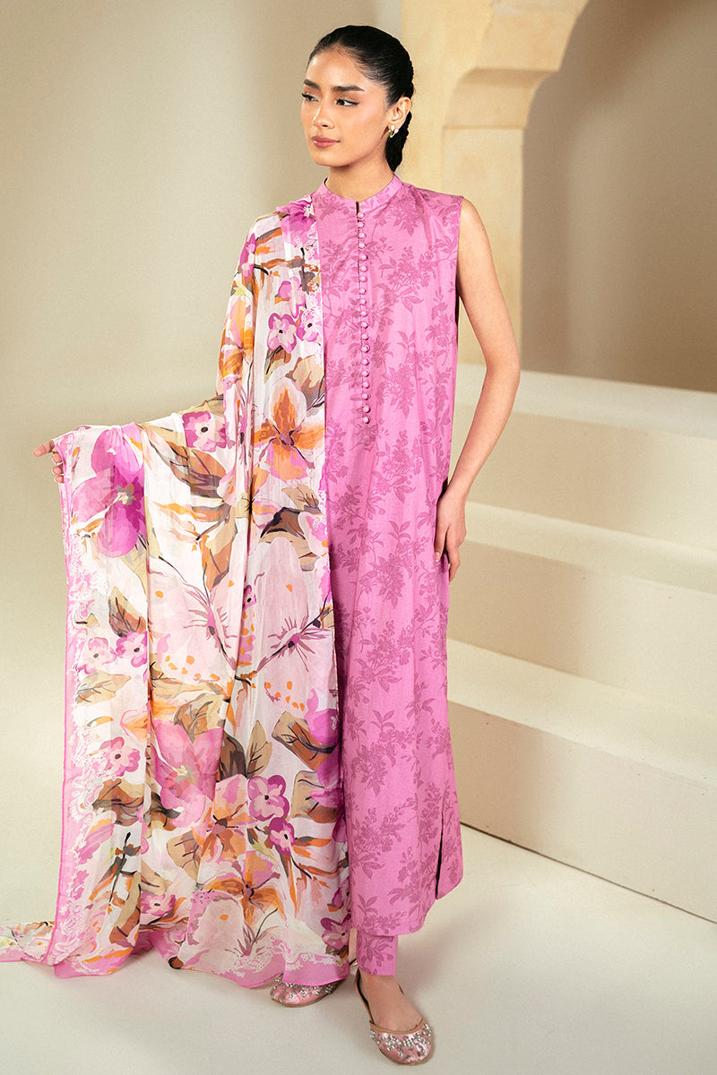 Cross Stitch | Daily Lawn 24 | CURIO GLOW-3 PIECE LAWN SUIT - Ladies Clothes - Maria Faisal