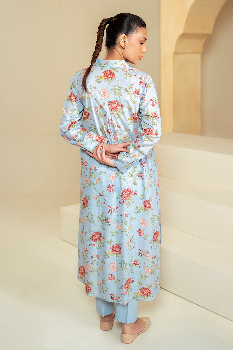 Cross Stitch | Daily Lawn 24 | CHAMBRAY DREAM-2 PIECE LAWN SUIT - Ladies Clothes - Maria Faisal