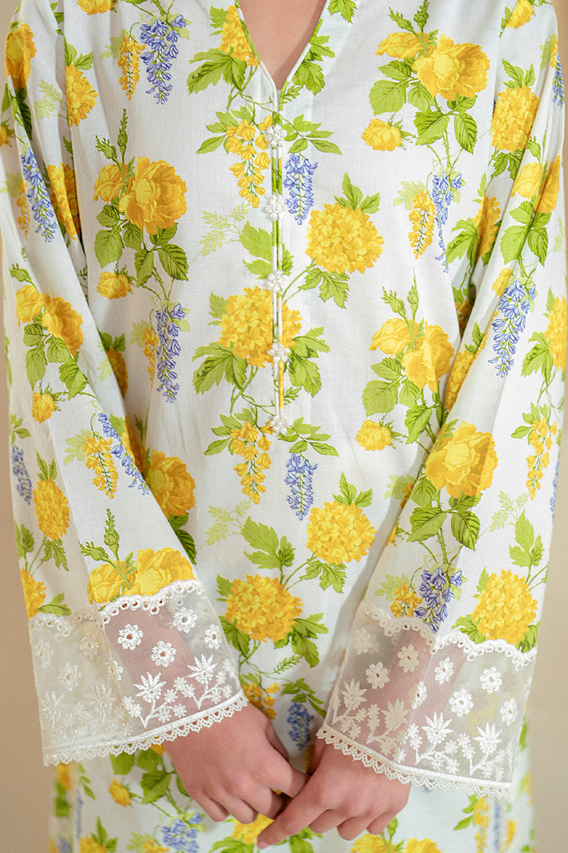 Cross Stitch | Daily Lawn 24 | SOFT HYDRANGEA-2 PIECE LAWN SUIT - Ladies Clothes - Maria Faisal