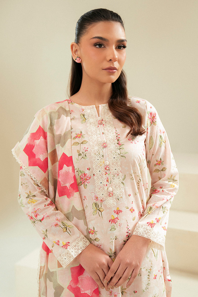 Cross Stitch | Daily Lawn 24 | CRYSTAL AURA-3 PIECE LAWN SUIT - Ladies Clothes - Maria Faisal