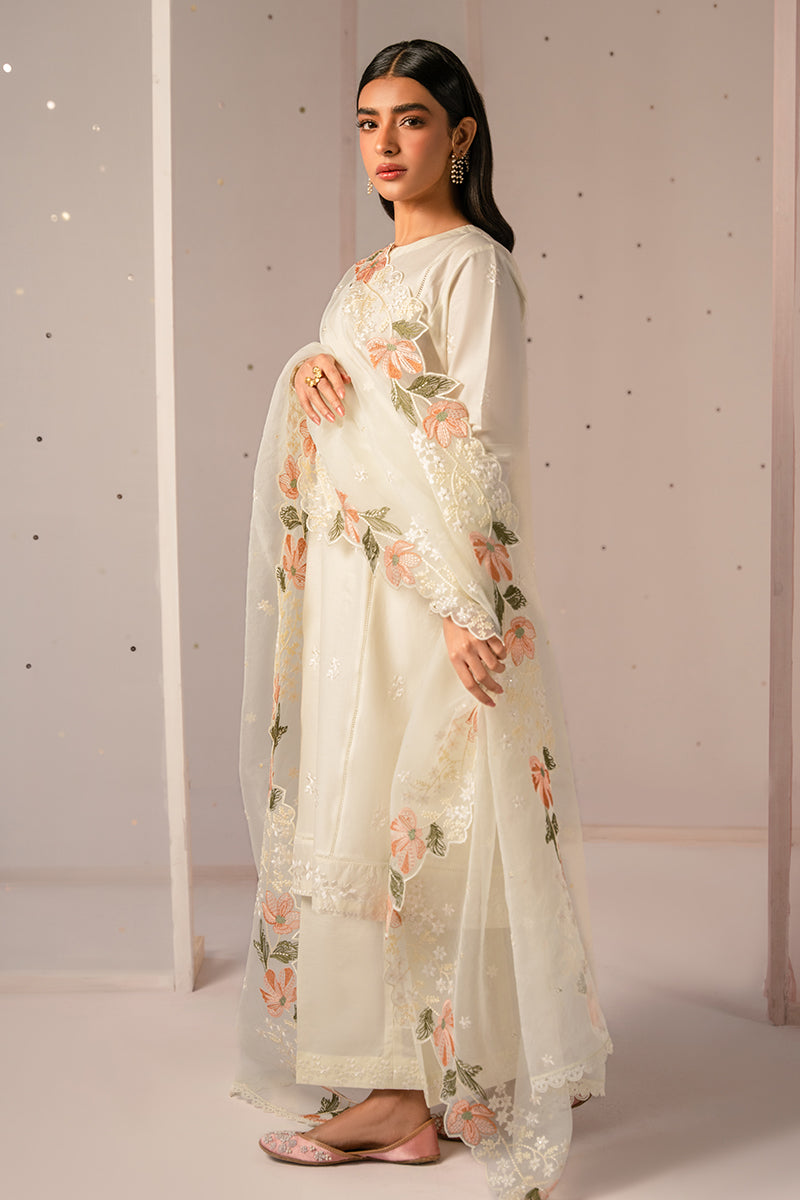 Cross Stitch | Mahiri Embroidered Collection 24 | MINTY MIST - Ladies Clothes - Maria Faisal