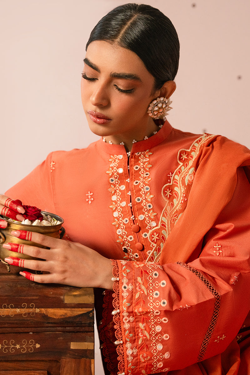 Cross Stitch | Mahiri Embroidered Collection 24 | RUSTIC NOIR - Ladies Clothes - Maria Faisal