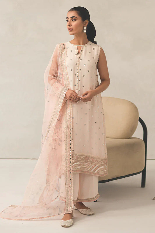 Cross Stitch | Luxe Atelier 24 | Pink Hue - Ladies Clothes - Maria Faisal