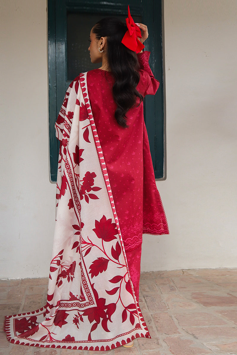 Cross Stitch | Printed Lawn | SCARLET SAGE - Ladies Clothes - Maria Faisal
