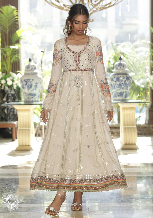 Layla Chatoor | Luxury Pret | Kaamdani Peshwas - Luxury Dress - available at Maria Faisal in UK and USA.